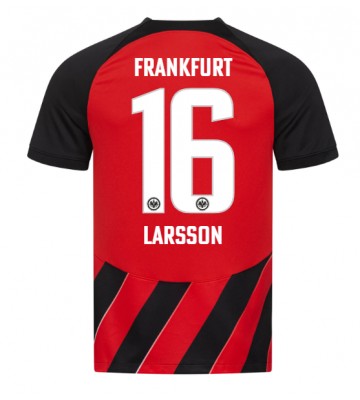 Eintracht Frankfurt Hugo Larsson #16 Hemmatröja 2023-24 Kortärmad